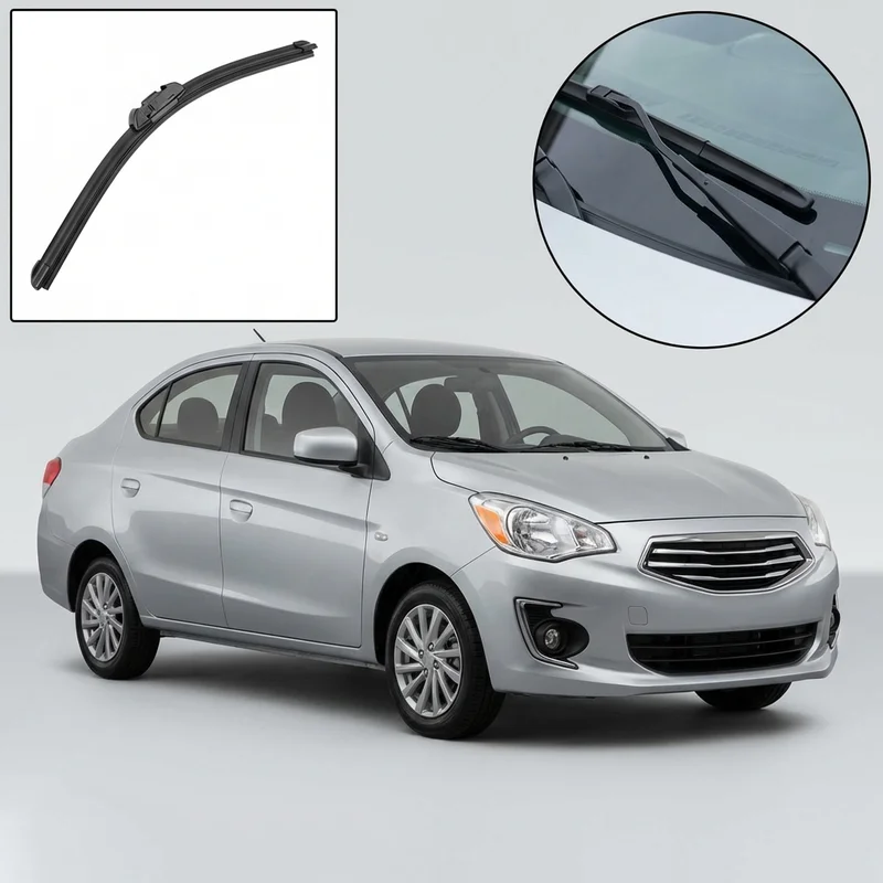 Passenger Side Wiper Blade for Mitsubishi Mirage G4 (2017 - 2024) - 1